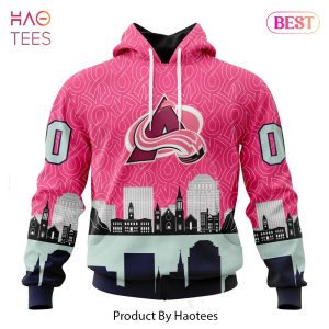BEST NHL Colorado Avalanche Specialized Unisex Kits Hockey Fights Against Cancer 3D Hoodie