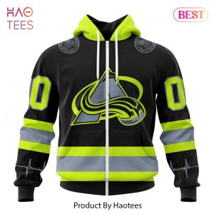 BEST NHL Colorado Avalanche Specialized Unisex Kits With FireFighter Uniforms Color 3D Hoodie