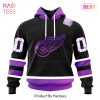 BEST NHL Edmonton Oilers Special Black Hockey Fights Cancer Kits 3D Hoodie BEST NHL Edmonton Oilers Special Black Hockey Fights Cancer Kits 3D Hoodie