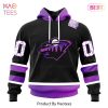 BEST NHL Montreal Canadiens Special Black Hockey Fights Cancer Kits 3D Hoodie BEST NHL Montreal Canadiens Special Black Hockey Fights Cancer Kits 3D Hoodie