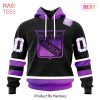BEST NHL Ottawa Senators Special Black Hockey Fights Cancer Kits 3D Hoodie