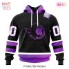 BEST NHL Philadelphia Flyers Special Black Hockey Fights Cancer Kits 3D Hoodie