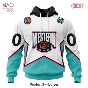 BEST NHL Seattle Kraken All-Star Western Conference 2023 3D Hoodie