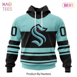 BEST NHL Seattle Kraken Reverse Retro Kits 2023 3D Hoodie