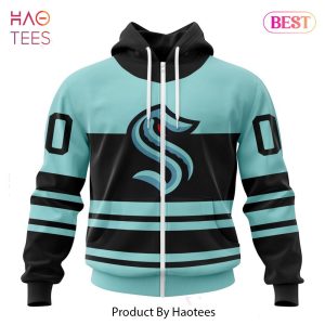 BEST NHL Seattle Kraken Reverse Retro Kits 2023 3D Hoodie