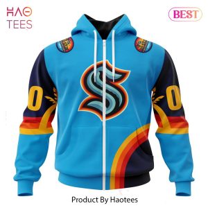 BEST NHL Seattle Kraken Special ALL-Star Game Design With Atlantic Ocean 3D Hoodie