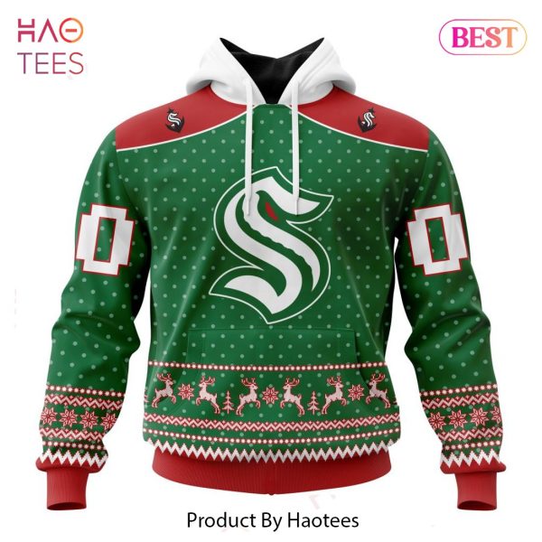 BEST NHL Seattle Kraken Special Christmas Apparel 3D Hoodie