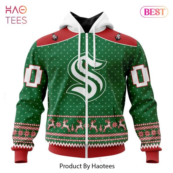 BEST NHL Seattle Kraken Special Christmas Apparel 3D Hoodie