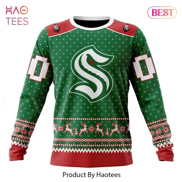 BEST NHL Seattle Kraken Special Christmas Apparel 3D Hoodie