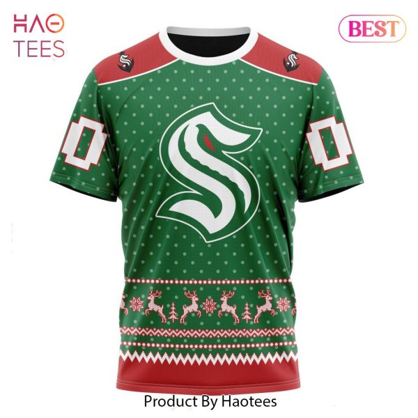 BEST NHL Seattle Kraken Special Christmas Apparel 3D Hoodie