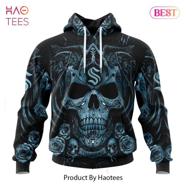 BEST NHL Seattle Kraken Special Design With Skull Art 3D Hoodie