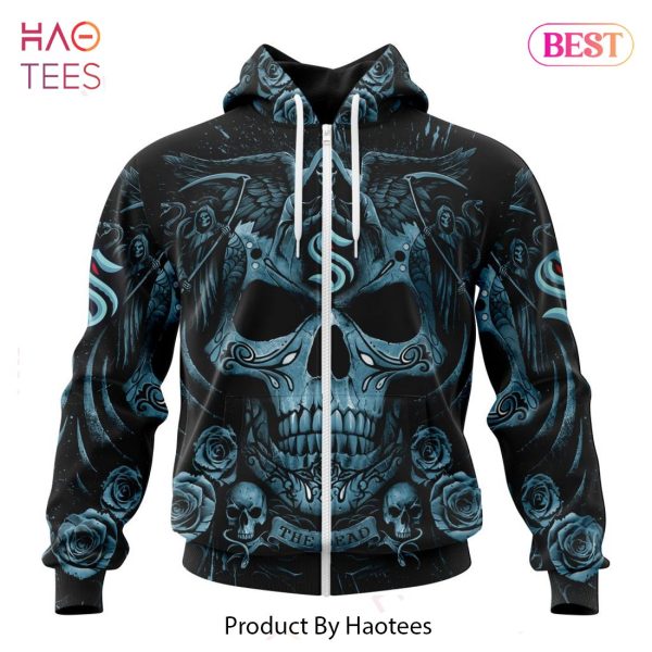 BEST NHL Seattle Kraken Special Design With Skull Art 3D Hoodie