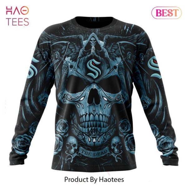 BEST NHL Seattle Kraken Special Design With Skull Art 3D Hoodie