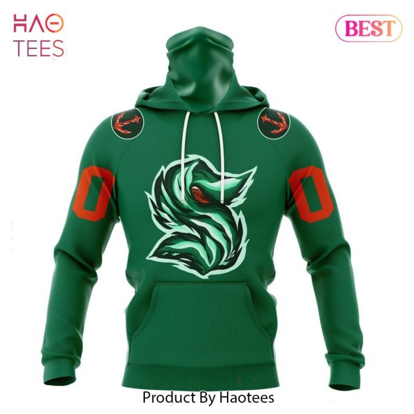 BEST NHL Seattle Kraken Special Green Night 2023 3D Hoodie