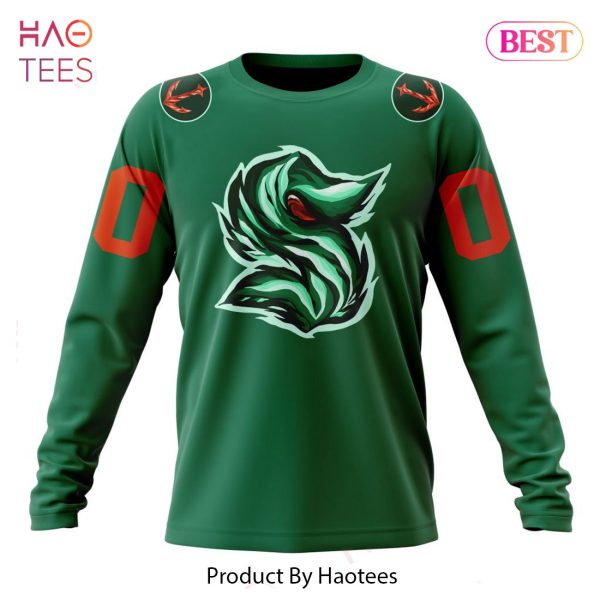 BEST NHL Seattle Kraken Special Green Night 2023 3D Hoodie