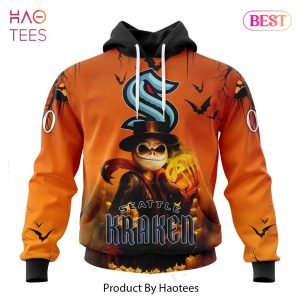 BEST NHL Seattle Kraken Special Halloween Concepts 3D Hoodie