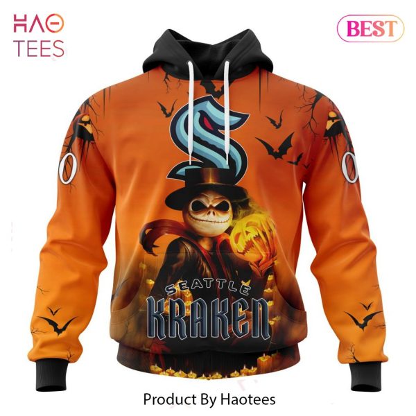 BEST NHL Seattle Kraken Special Halloween Concepts 3D Hoodie