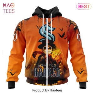 BEST NHL Seattle Kraken Special Halloween Concepts 3D Hoodie