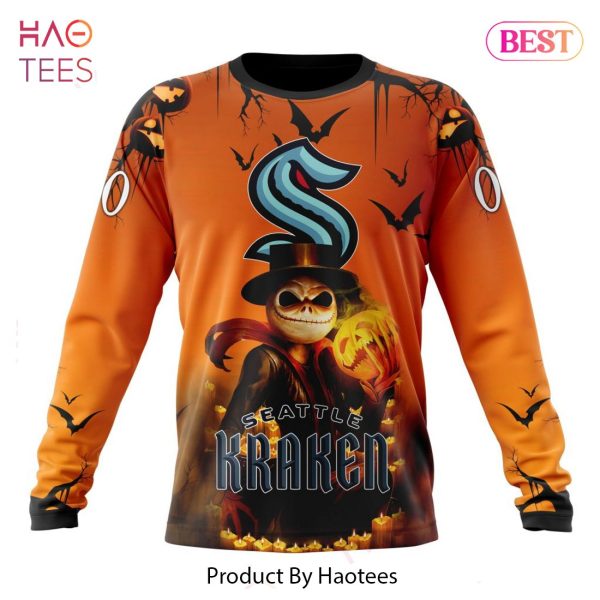 BEST NHL Seattle Kraken Special Halloween Concepts 3D Hoodie