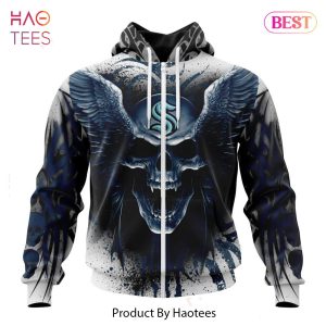 BEST NHL Seattle Kraken Special Kits With Skull Art 3D Hoodie
