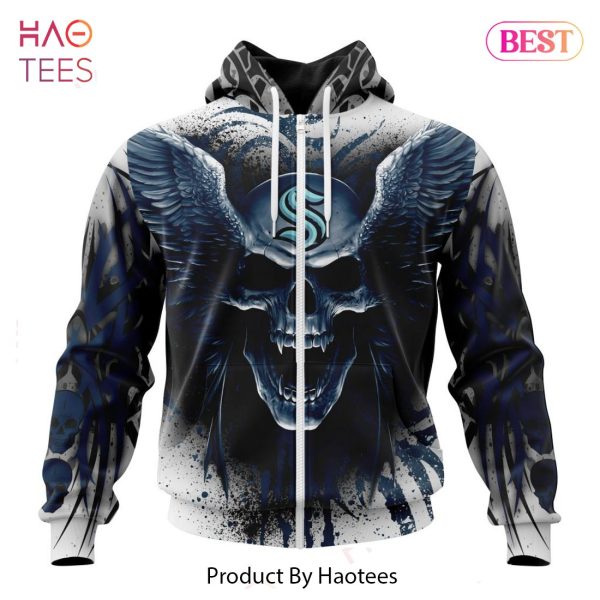 BEST NHL Seattle Kraken Special Kits With Skull Art 3D Hoodie