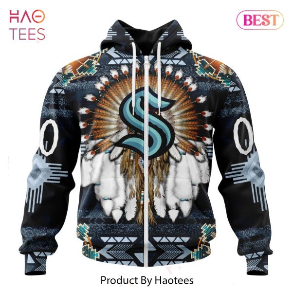 BEST NHL Seattle Kraken Special Native Costume Design 3D Hoodie