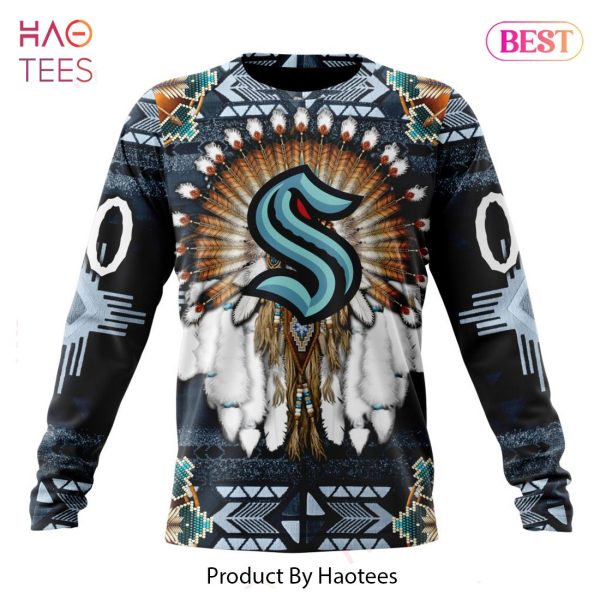 BEST NHL Seattle Kraken Special Native Costume Design 3D Hoodie