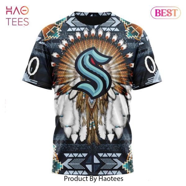 BEST NHL Seattle Kraken Special Native Costume Design 3D Hoodie