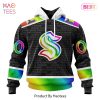 BEST NHL Seattle Kraken Special Pride Design Hockey Is For Everyone 3D Hoodie