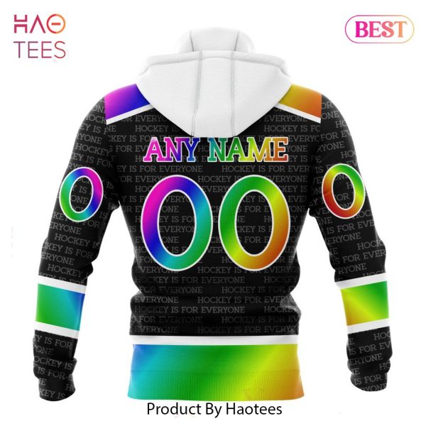 BEST NHL Seattle Kraken Special Pride Design Hockey Is For Everyone 3D Hoodie