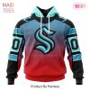 BEST NHL Seattle Kraken Special Reverse Retro Redesign 3D Hoodie