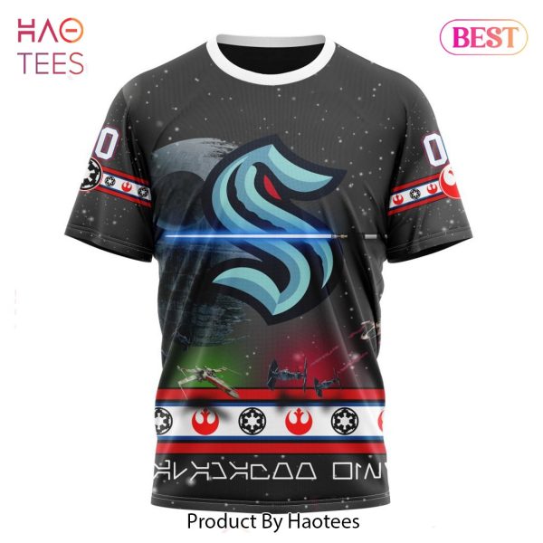 BEST NHL Seattle Kraken Special Star Wars Design 3D Hoodie