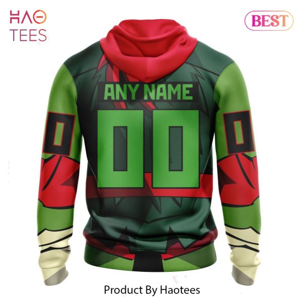 BEST NHL Seattle Kraken Special Teenage Mutant Ninja Turtles Design 3D Hoodie