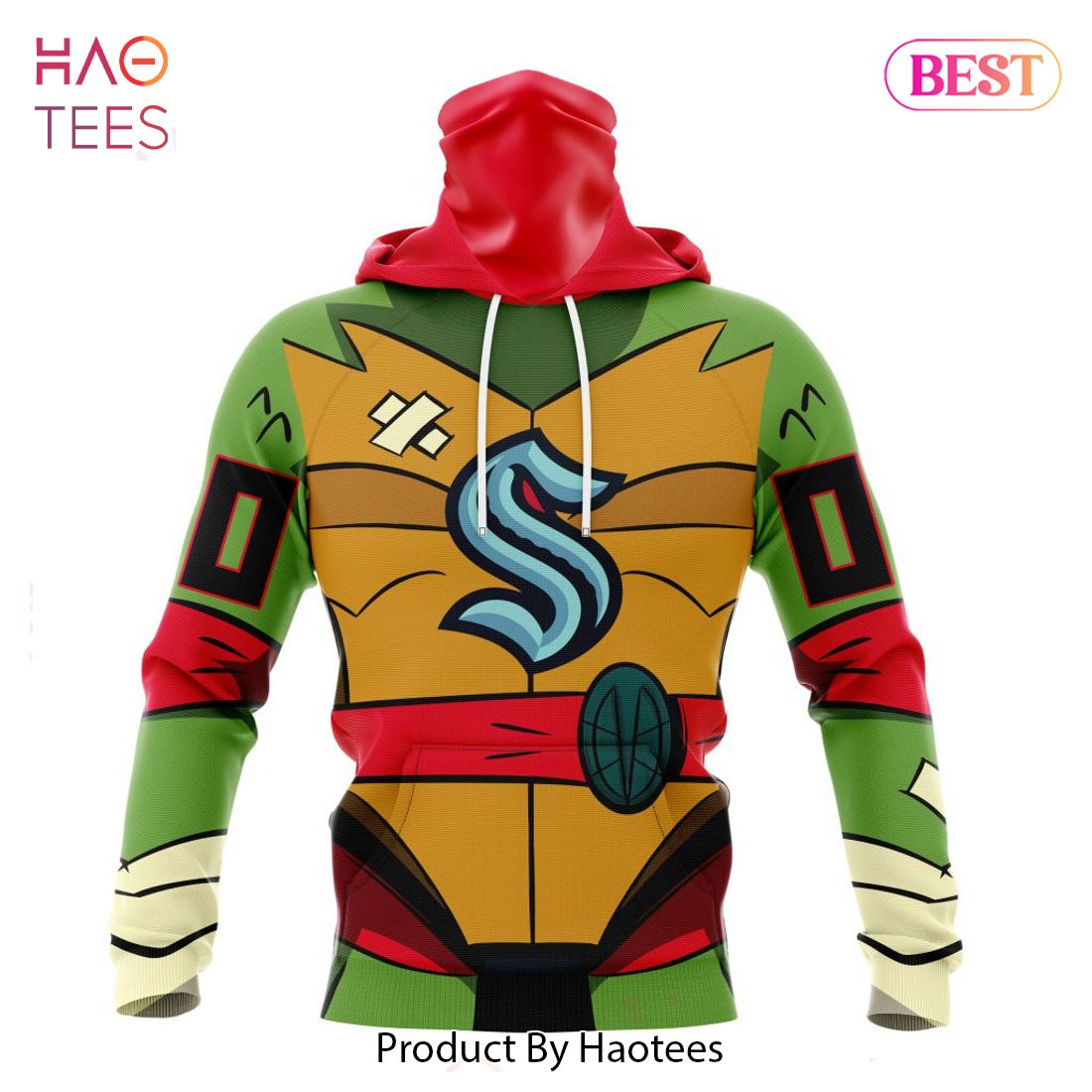 Teenage Mutant Ninja Turtles Raphael Hoodie Costume