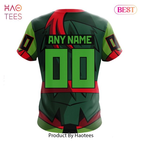 BEST NHL Seattle Kraken Special Teenage Mutant Ninja Turtles Design 3D Hoodie