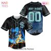 BEST NHL Seattle Kraken Specialized Baseball Jersey X BB-8 D Star War 3D Hoodie