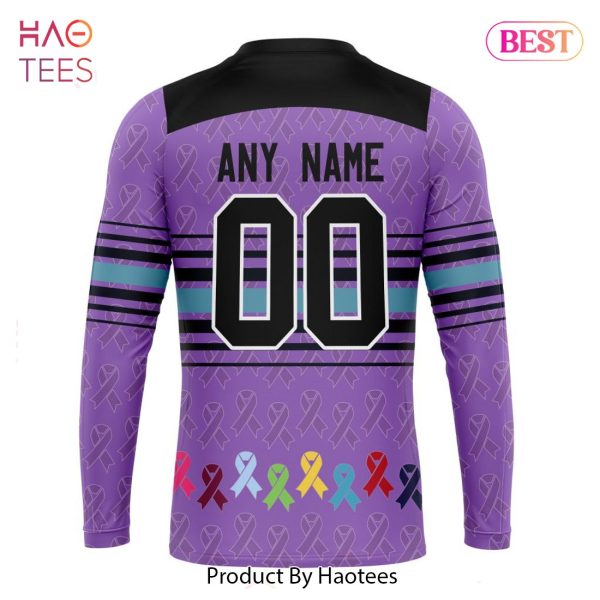 BEST NHL Seattle Kraken Specialized Design Fights Cancer 3D Hoodie