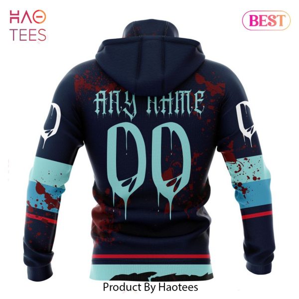 BEST NHL Seattle Kraken Specialized Design Jersey With Your Ribs For Halloween 3D Hoodie
