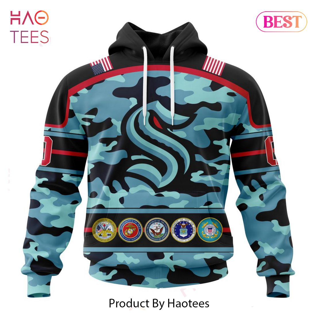 Camo discount designer hoodie