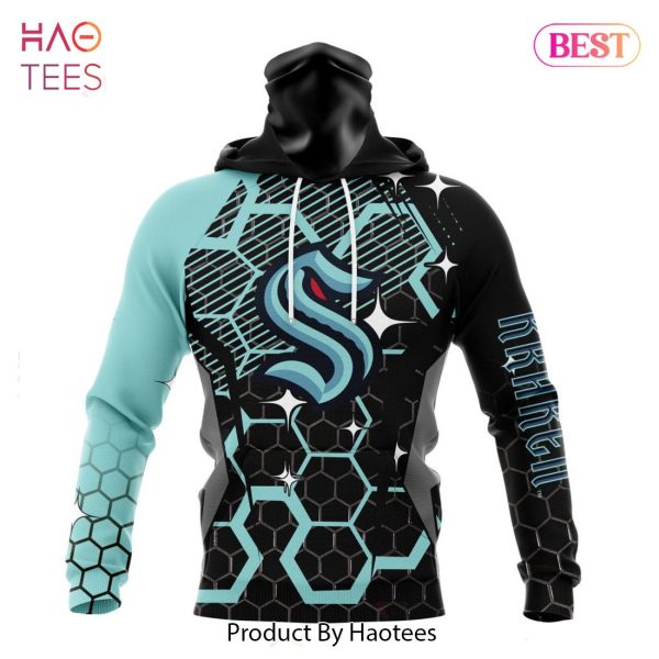 BEST NHL Seattle Kraken Specialized Design With MotoCross Syle 3D Hoodie