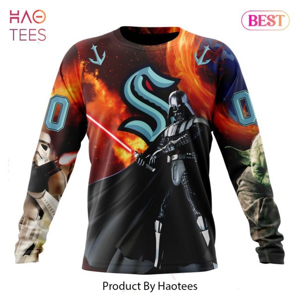 BEST NHL Seattle Kraken Specialized Design X Star War 3D Hoodie