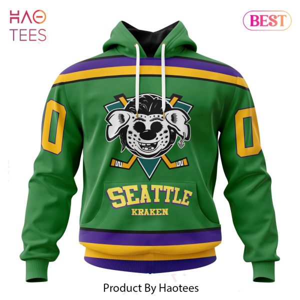 BEST NHL Seattle Kraken Specialized Design X The Mighty Ducks 3D Hoodie