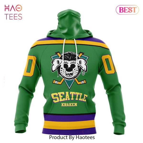 BEST NHL Seattle Kraken Specialized Design X The Mighty Ducks 3D Hoodie