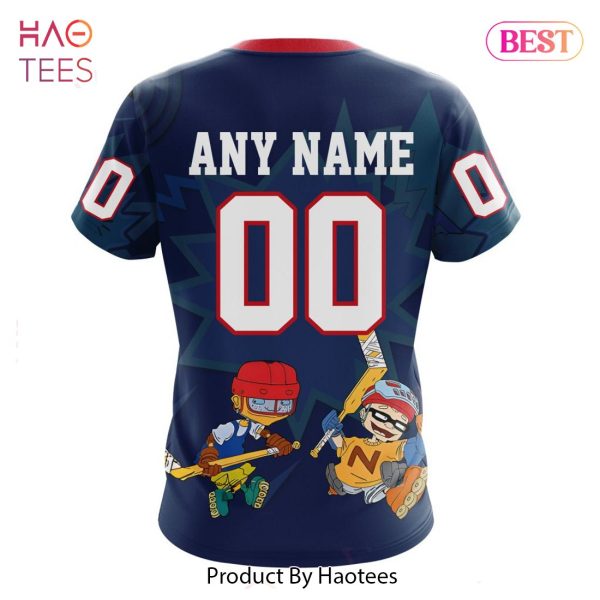 BEST NHL Seattle Kraken Specialized For Rocket Power 3D Hoodie