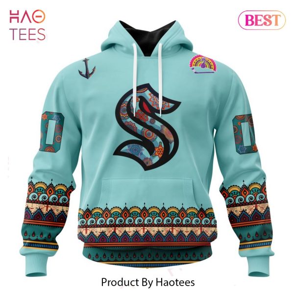 BEST NHL Seattle Kraken Specialized Jersey Hockey For All Diwali Festival 3D Hoodie