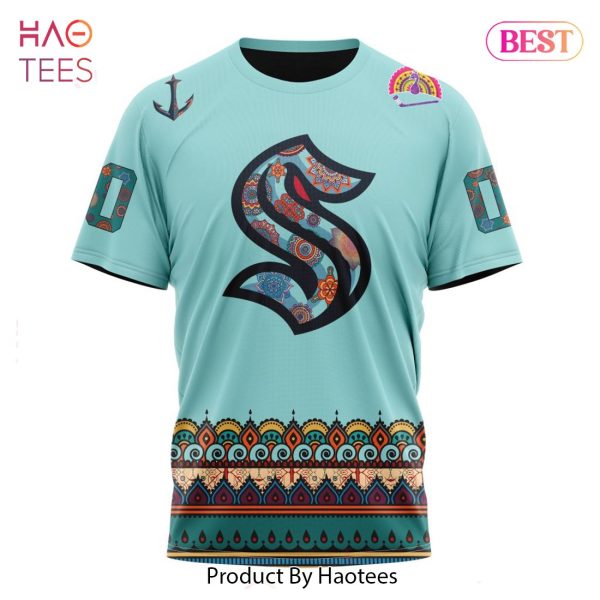 BEST NHL Seattle Kraken Specialized Jersey Hockey For All Diwali Festival 3D Hoodie