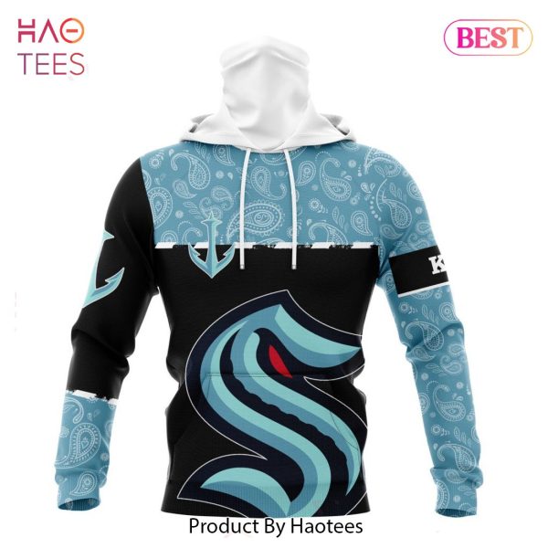 BEST NHL Seattle Kraken Specialized Jersey Hockey With Paisley 3D Hoodie
