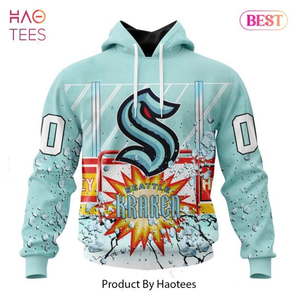 BEST NHL Seattle Kraken Specialized Jersey With Ice Hockey Arena 3D Hoodie