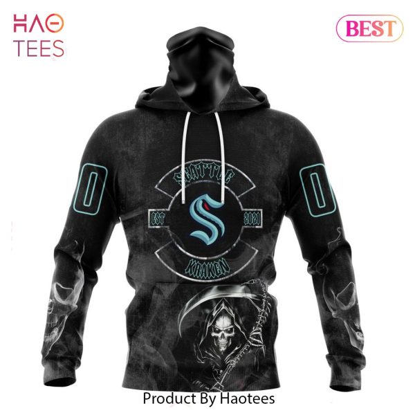 BEST NHL Seattle Kraken Specialized Kits For Rock Night 3D Hoodie