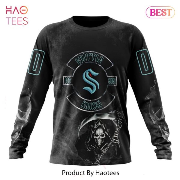 BEST NHL Seattle Kraken Specialized Kits For Rock Night 3D Hoodie